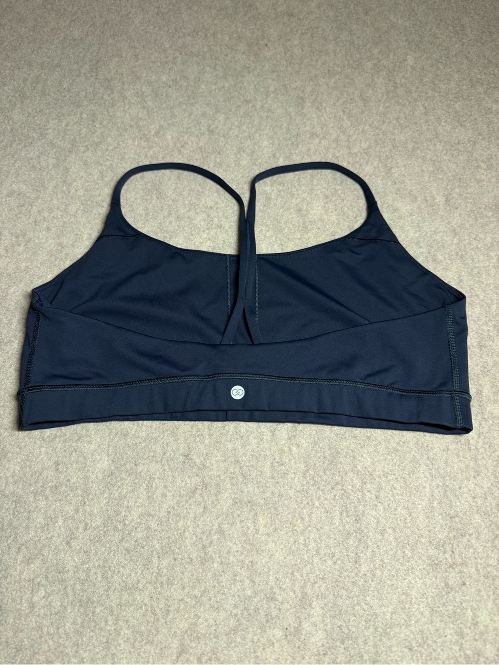 CALIA by Carrie Underwood Navy Thin-Strap Sports Bra - Picture 4 of 7
